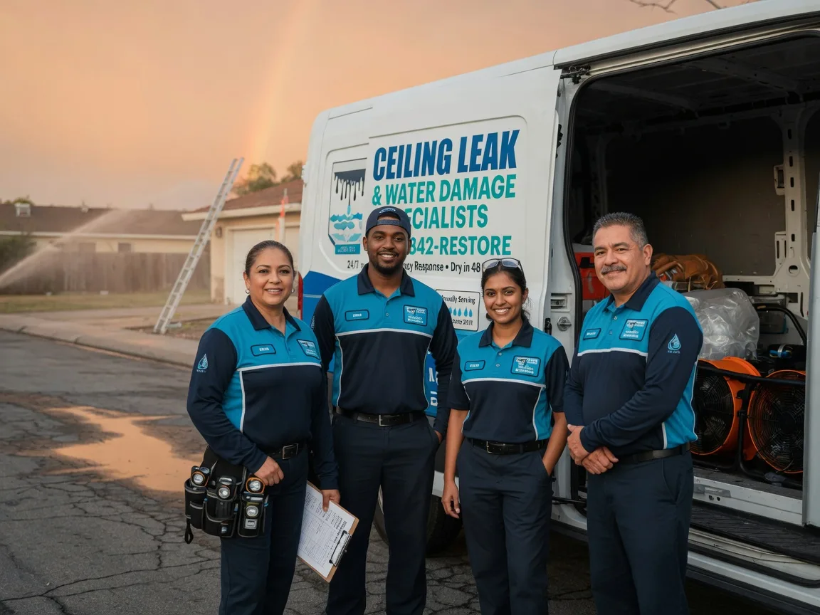 Ceiling Leak Cleanup company in Clarksville, AR